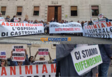 Protesta Asp Ospedale Spoke di Castrovillari