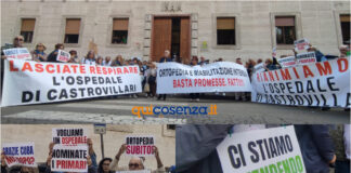 Protesta Asp Ospedale Spoke di Castrovillari