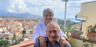 Tony Smarrelli e Francine Coppia americana a Scalea