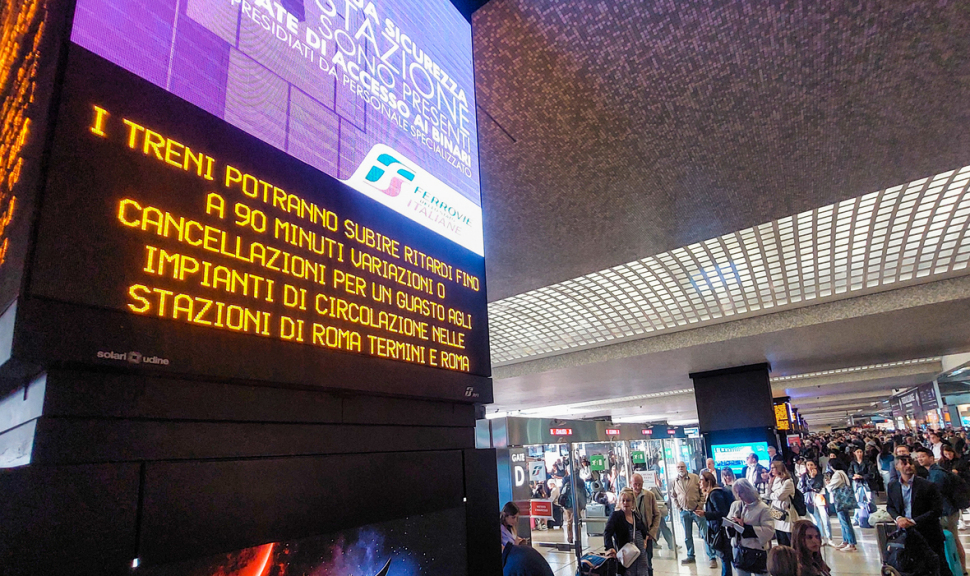Treni Roma ritardi