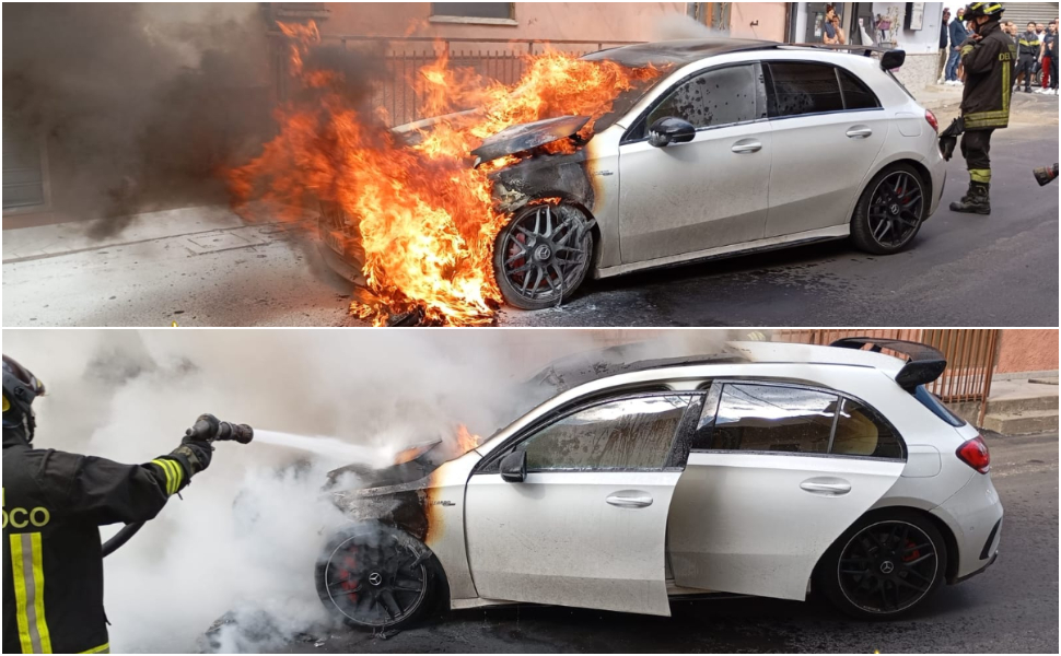 auto fuoco isola capo rizzuto