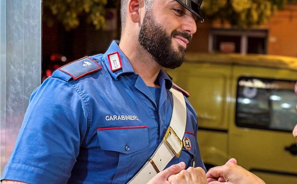carabiniere donna colta malore
