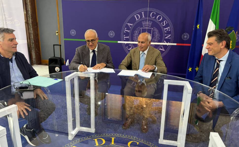 firma accordo unical comune cosenza fiumi
