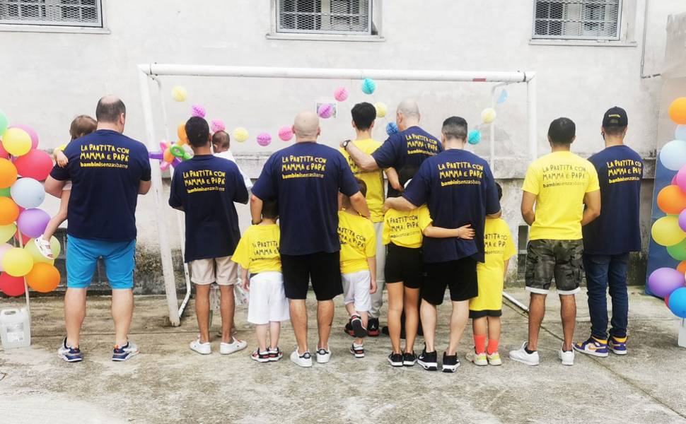 partita con mamma e papa