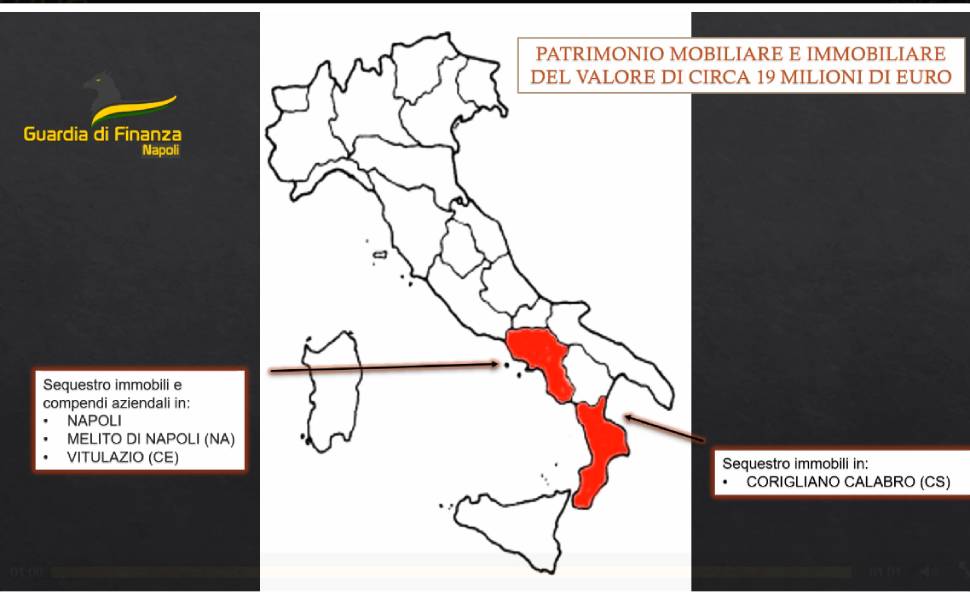 sequestro beni camorra