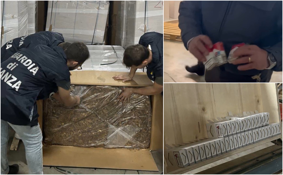 Fabbrica Clandestina di sigarette BN