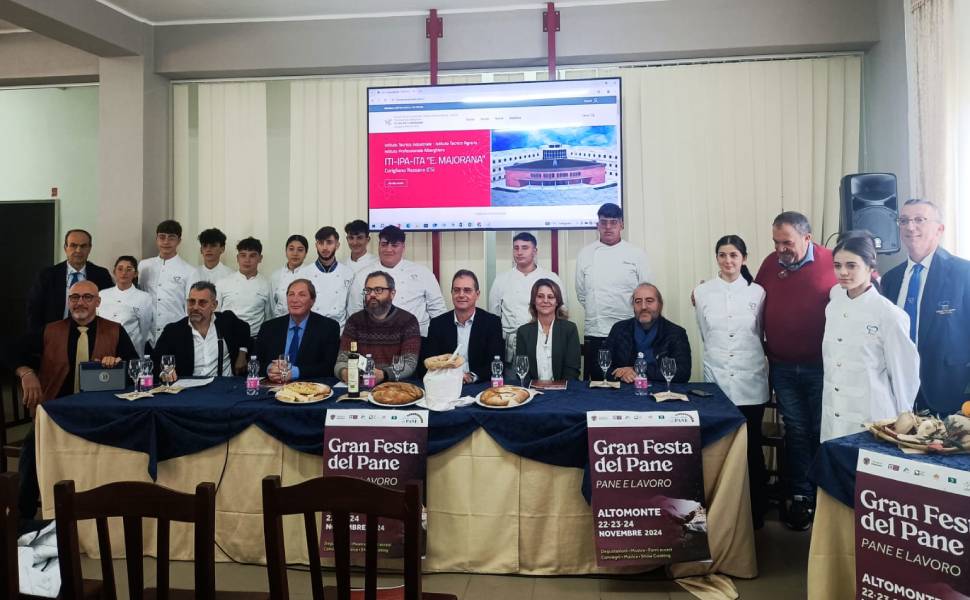 Gran festa del pane Conferenza stampa 01