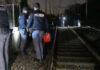 Polizia polfer treno