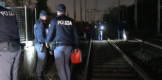 Polizia polfer treno