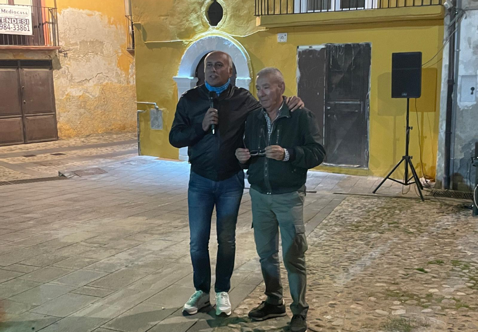 piazza spirito santo con Giannino Dodaro