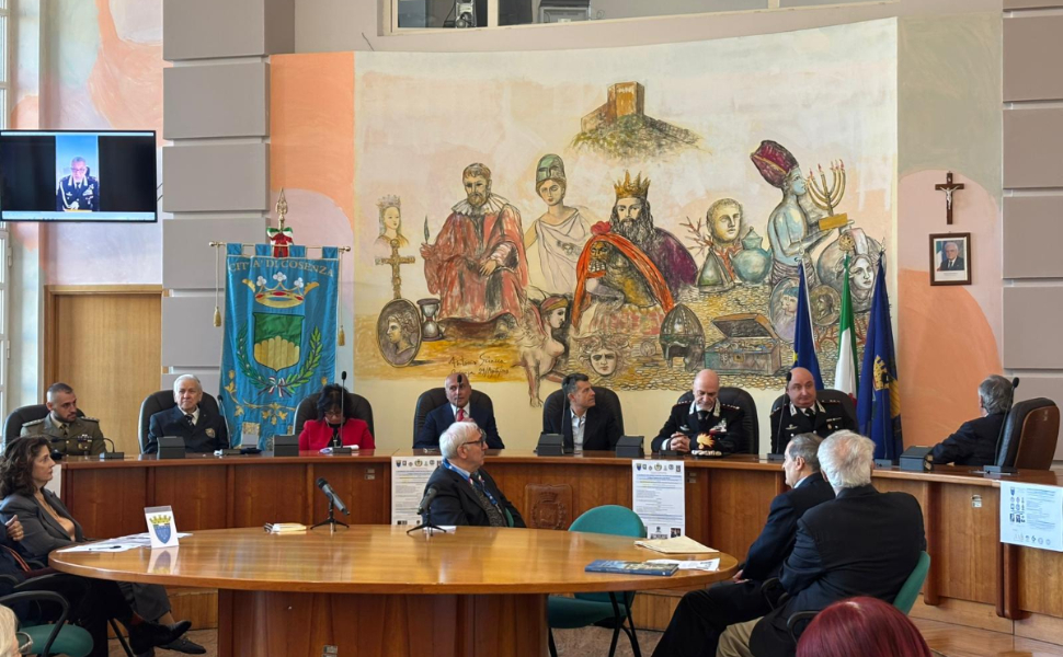 ricordo carabinieri Palazzo dei Bruzi