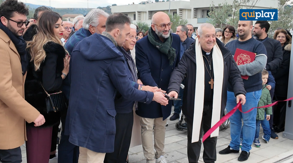 Montalto Uffugo, taglio del nastro per la ‘Città dello Sport Don Gaetano Mauro’ 1 TAGLIO NASTRO