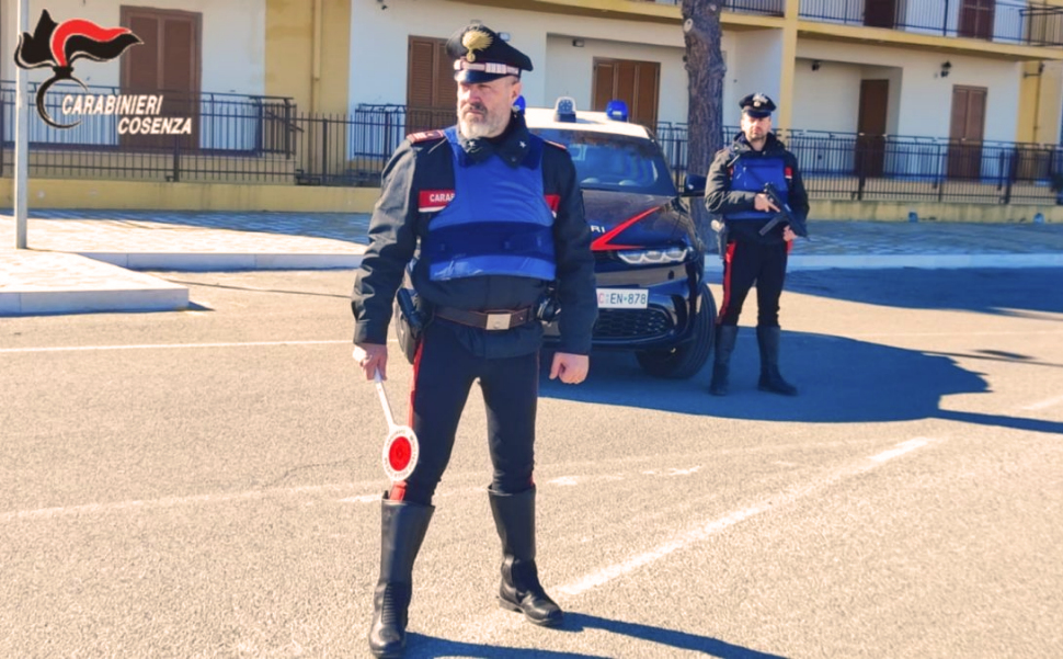 Carabinieri Cosenza controlli