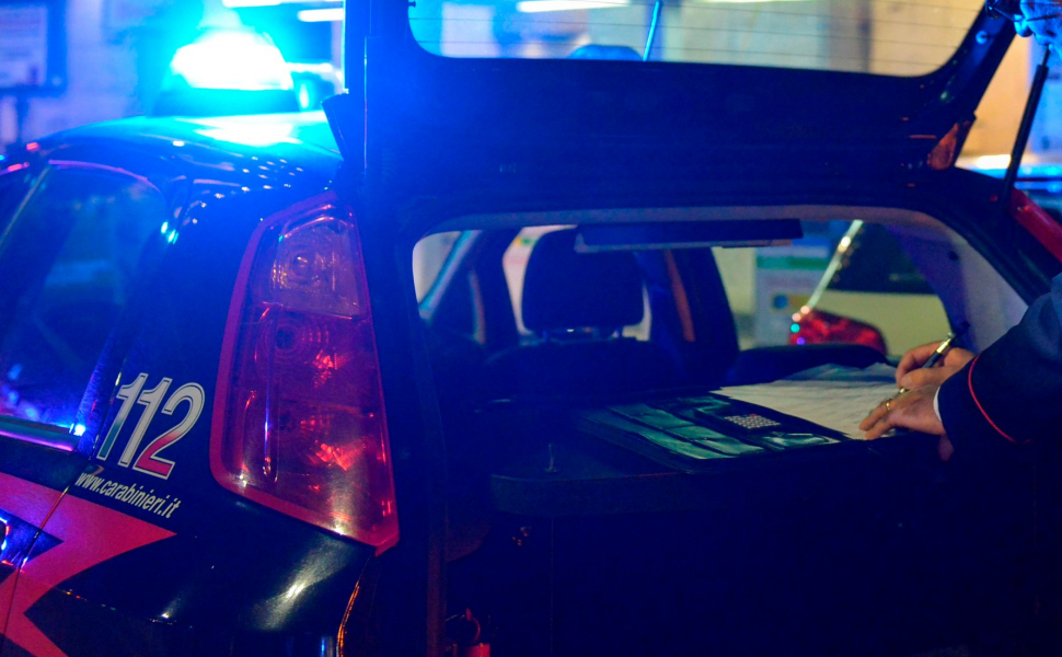 Carabinieri posto di blocco controlli