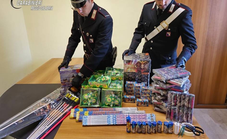 carabinieri fuochi pirotecnici rc