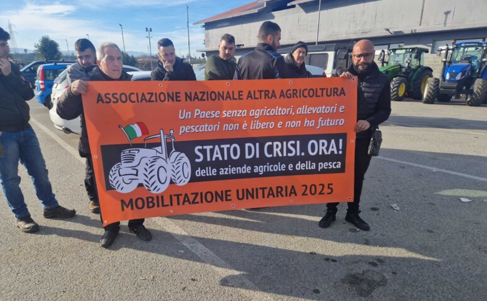 protesta agricoltori Rosarno