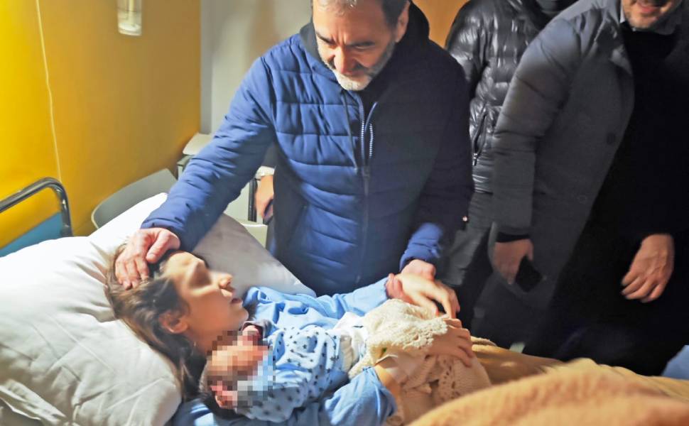 Rosa Vespa era "lucida" quando rapì la neonata: il responso dei periti sul caso della piccola Sofia 53 questore cannizzaro con la mamma di sofia valeria