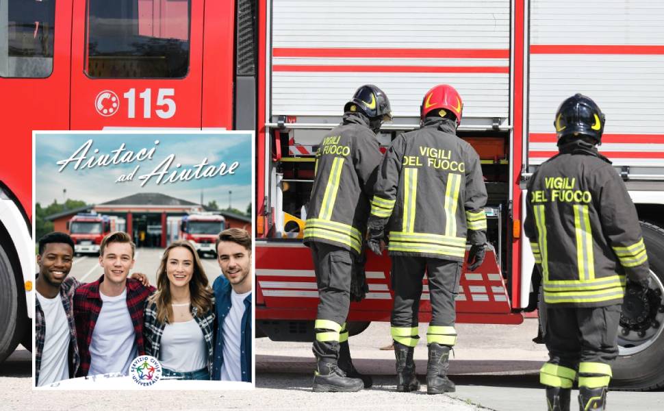 "Aiutaci ad aiutare": il Servizio Civile nei Vigili del Fuoco, anche nel comando di Cosenza 51 vigili del fuoco servizio civile