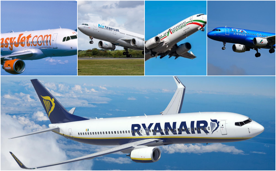 Aerei rotte Calabria