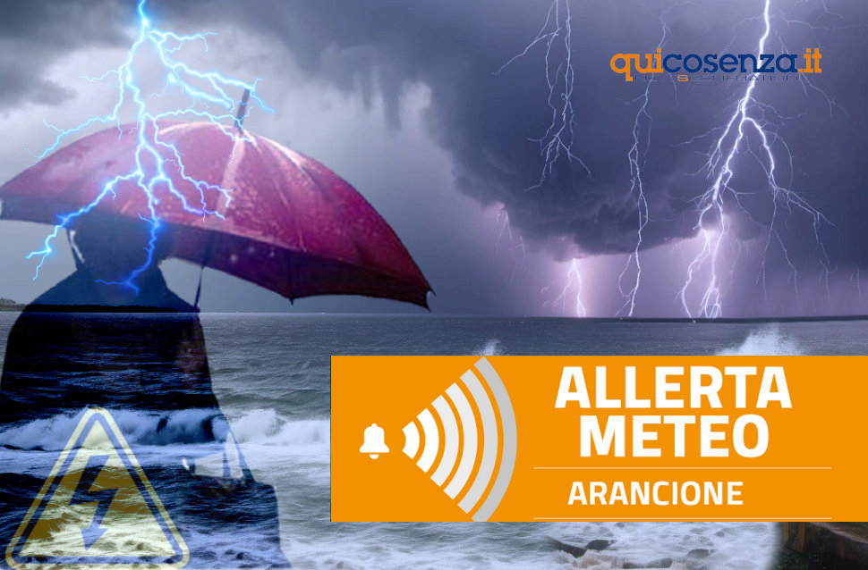 Allerta Arancione maltempo Calabria