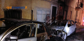 Auto in fiamme Cassano Allo Ionio