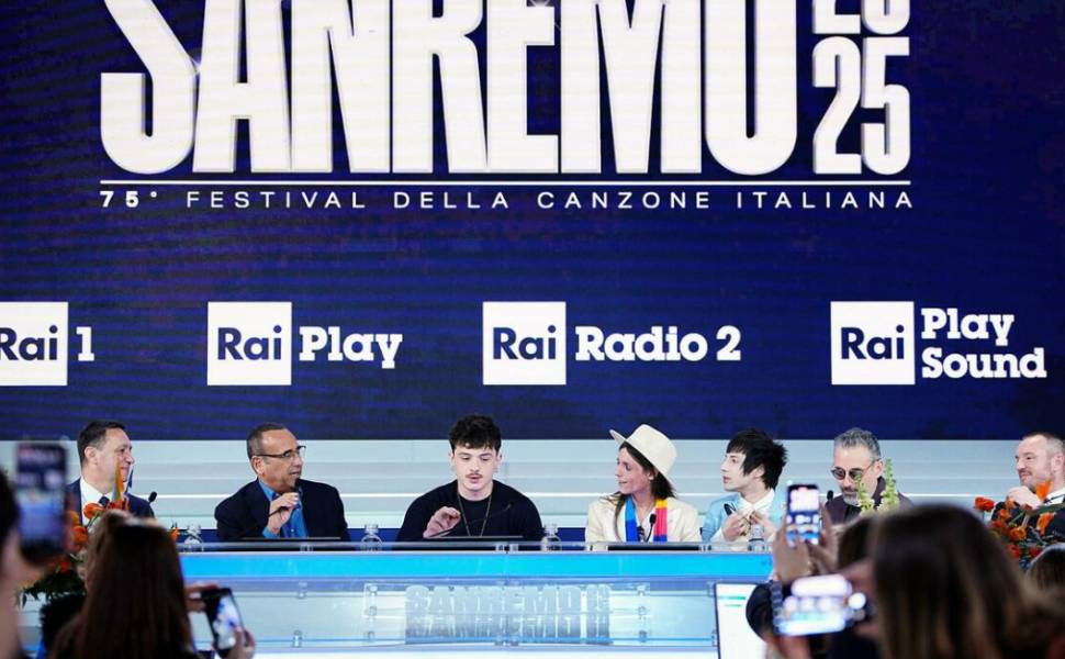 conferenza stampa sanremo