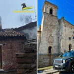 finanza incendio san giovanni fiore