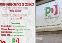 pd cosenza inaugurazione