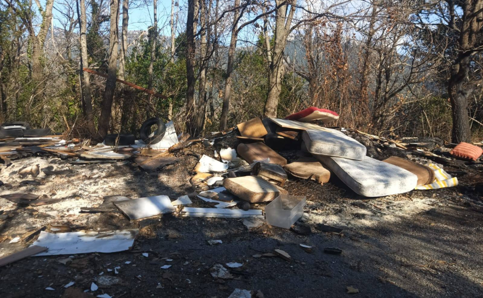 rifiuti abbandonati santa domenica talao