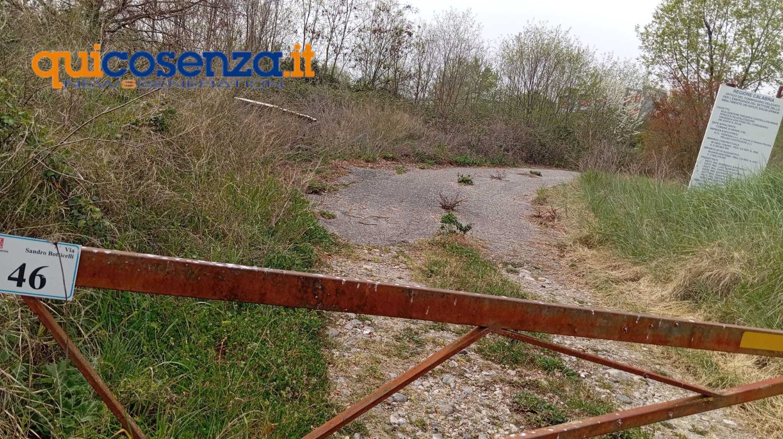 Discariche sant agostino rende 17