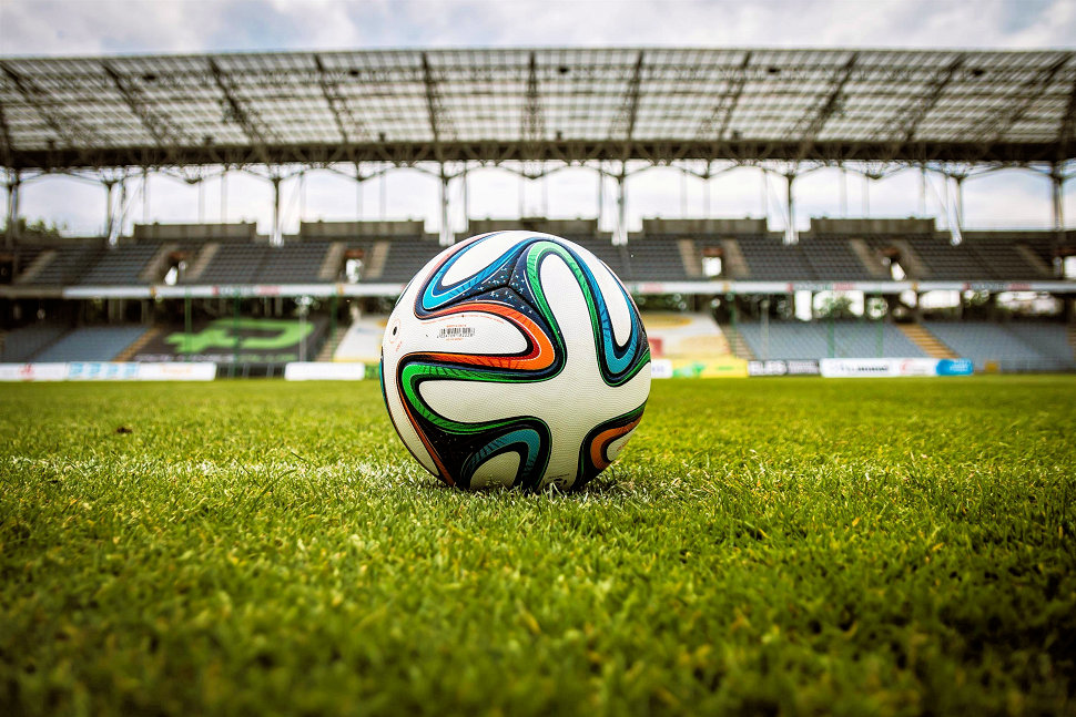 Pallone calcio stadio