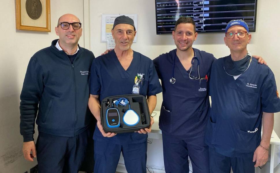 Polistena primo impianto CCM per trattamento elettrico dello scompenso cardiaco