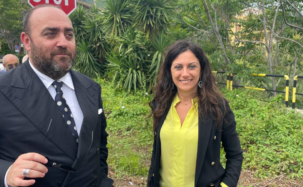 Presidente Succurro e Dirigente Settore Viabilità