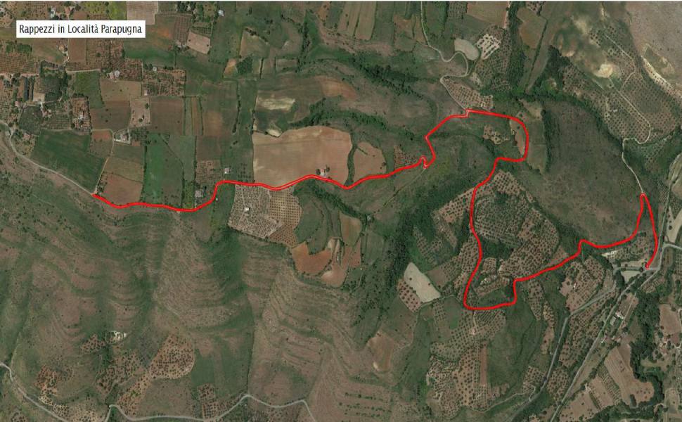 Rappezzi in localita Parapugna Cassano iionio