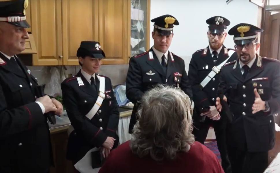 carabinieri anziana truffa