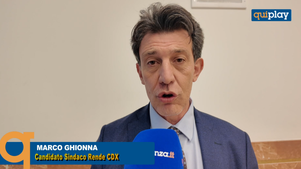 Elezioni a Rende, Ghionna (CDX) «i partiti non sono una diminutio ma rafforzano l'impegno politico» 1 foto ghionna