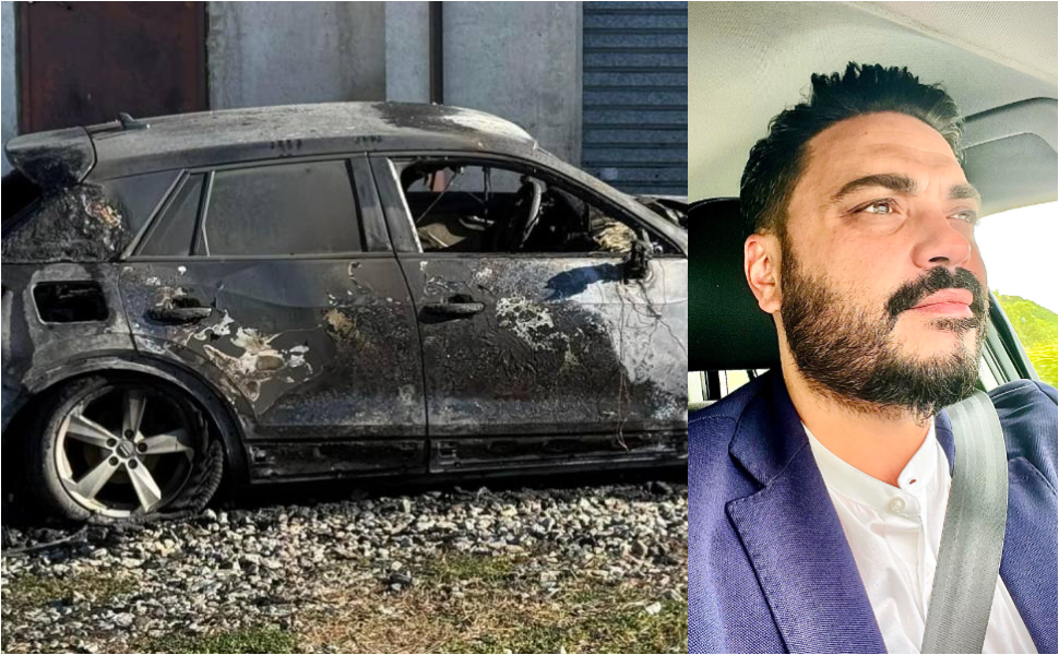 incendio auto sindaco Barillari