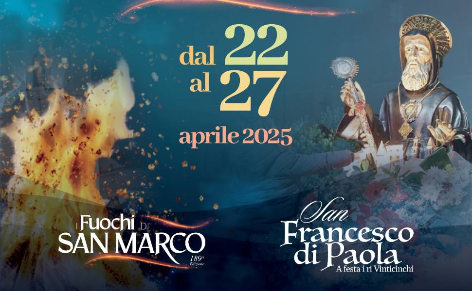 1936 i fuochi e san francesco Corigliano Rossano