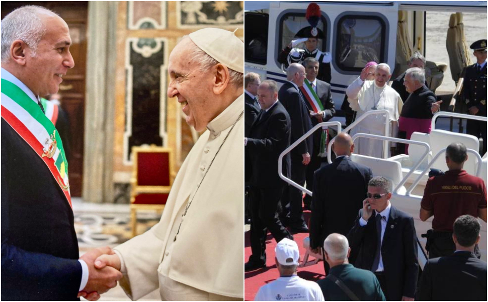 Il profondo cordoglio per Papa Francesco dalla Calabria, Caruso «invitò tutti noi a perseguire il bene» 55 Cassano Papasso Papa Francesco 2