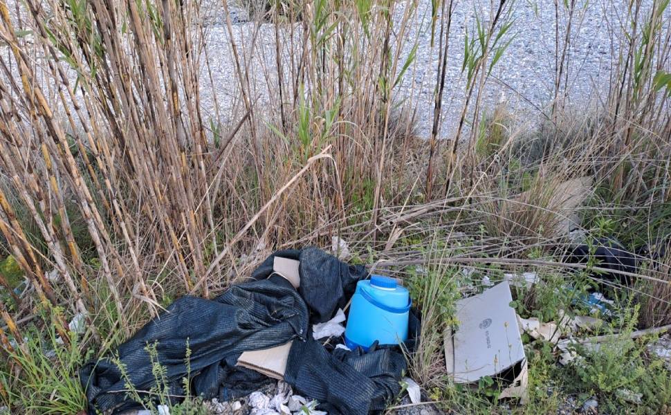 Discarica fiume Lao Orsomarso 08