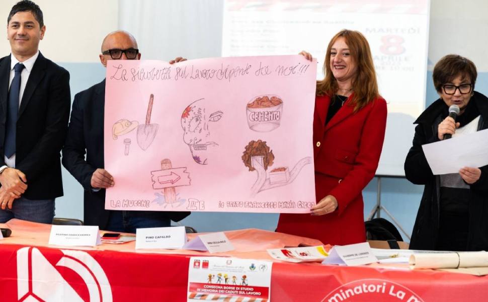 Fillea Cgil Calabria foto 3 uno dei lavori premiati