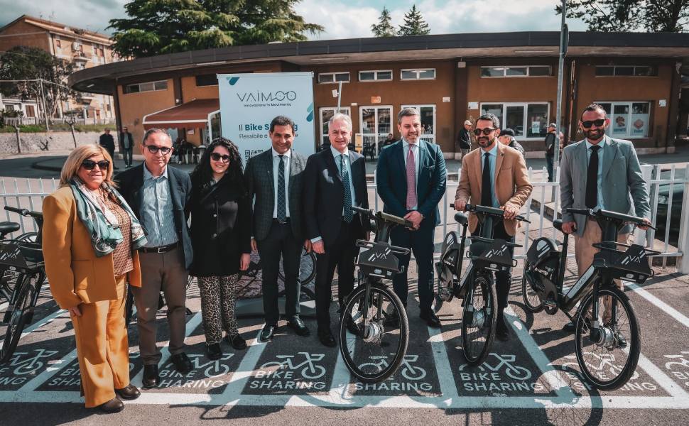 Inaugurazione bike sharing VAIMOO - Castrovillari