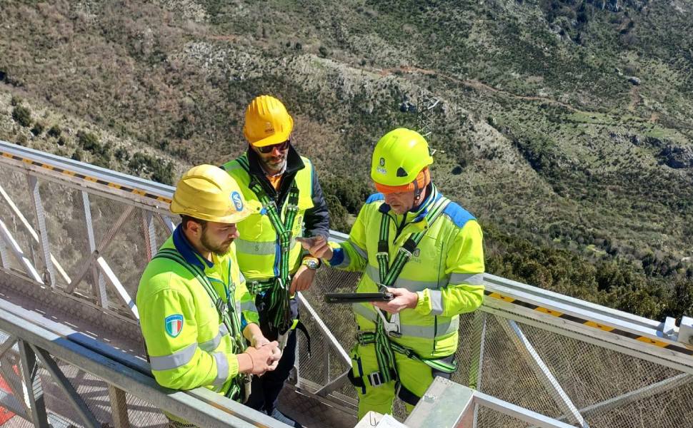 Ispezioni di ponti e viadotti sull'A2, interventi sul viadotto 'Rago' a Morano Calabro 57 Ispezioni Anas viadotto rago morano