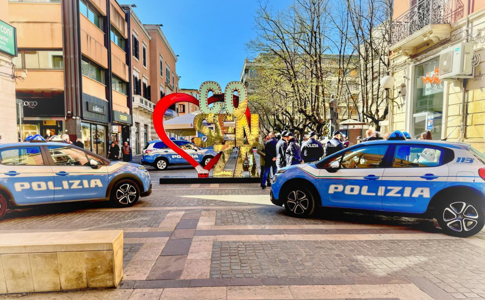 sicurezza Cosenza Corso Mazzini