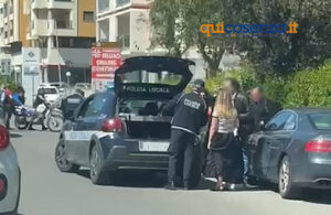 Polizia locale incidente Cosenza