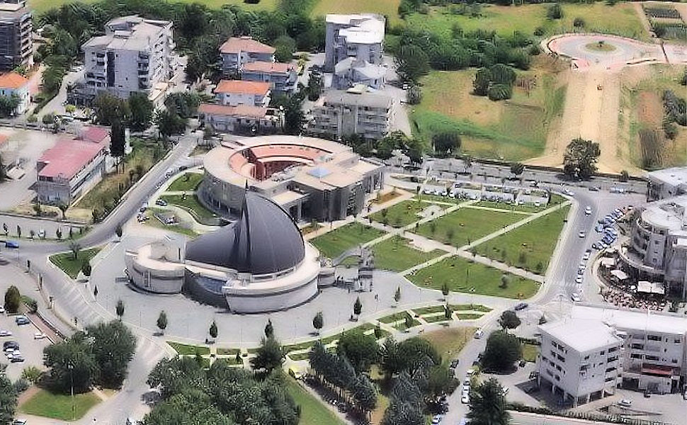 Rende città veduta aerea