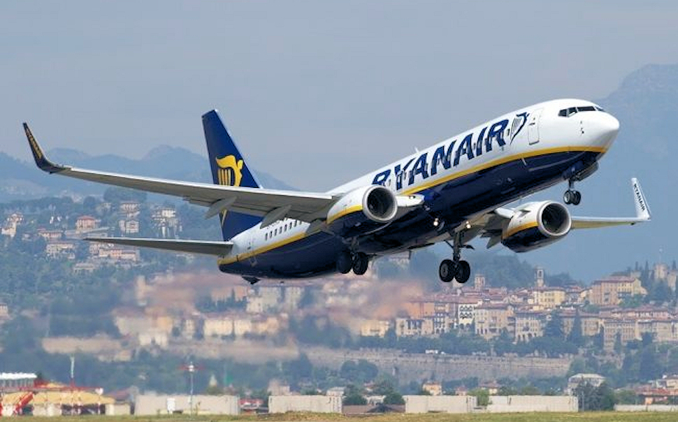 Ryanair decollo