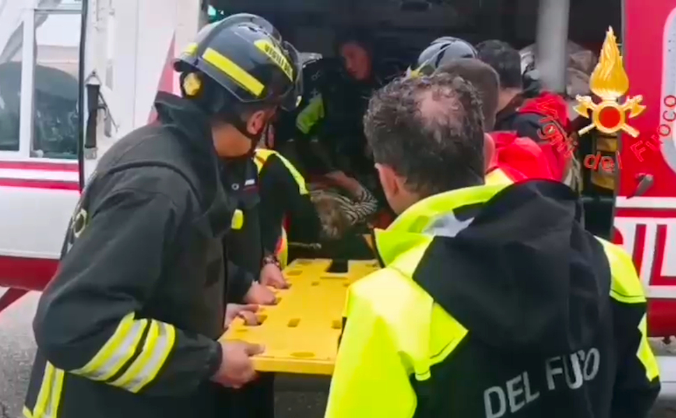 Salvataggio vigili del fuoco Castrovillari2