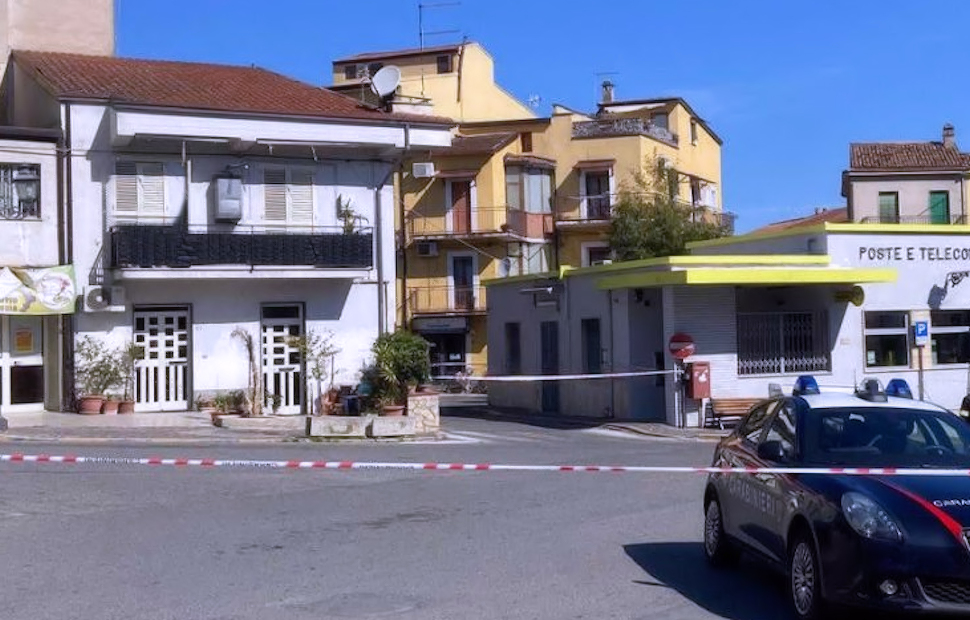 Uffcio Postale Roggiano allarme bomba