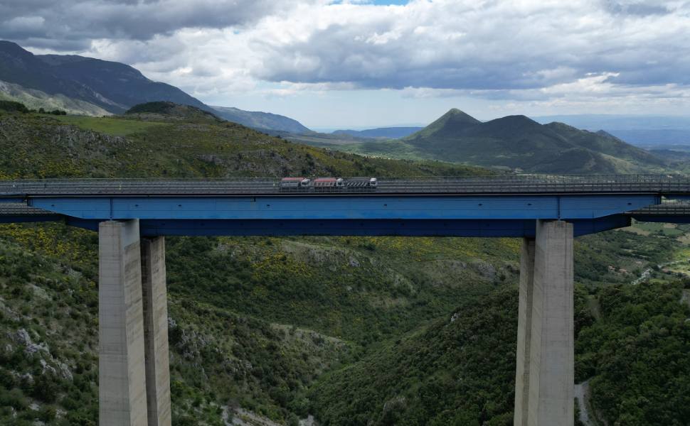 Ispezioni di ponti e viadotti sull'A2, interventi sul viadotto 'Rago' a Morano Calabro 56 Viadotto Rago Morano Calabro A2